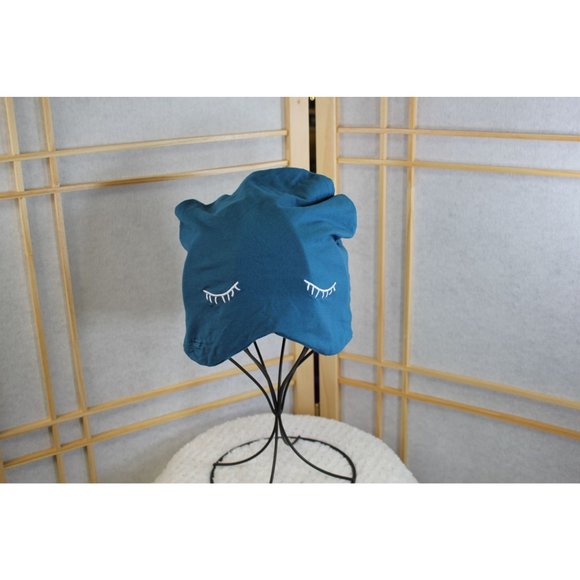 Cardani OSFM Sleep Beanie Cardani Teal sleep beanie. With closed eyes. Great f - Picture 2 of 8